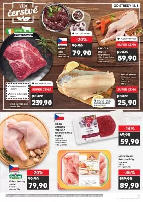 akční leták Kaufland 18.1.2023-24.1.2023
