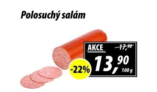 Polosuchý salám
