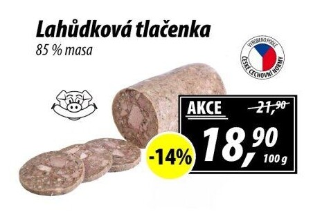 Tlačenka lahůdková