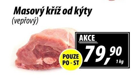 Vepřový kříž od kýty