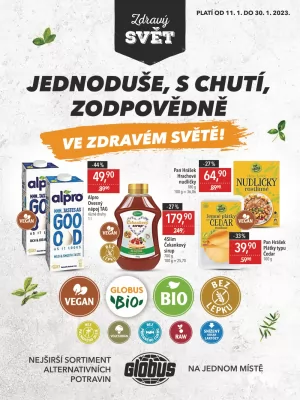 akční leták Globus 11.1.2023-30.1.2023