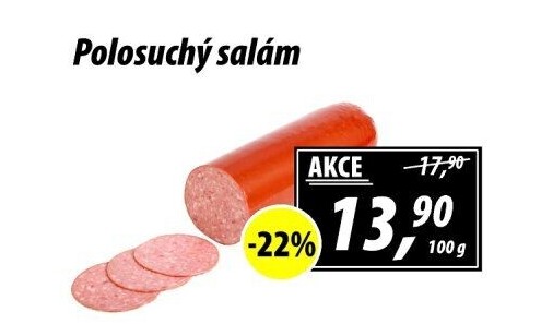 Polosuchý salám