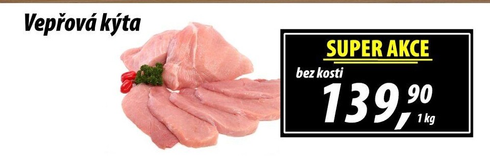 Vepřová kýta bez kosti