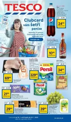 akční leták Tesco 18.1.2023-24.1.2023