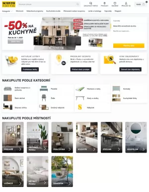 akční leták Sconto nábytek 17.1.2023-23.1.2023