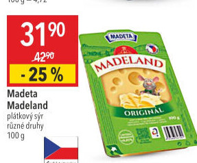 Sýr Madeland 45% Madeta