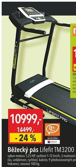 Běžecký pás Lifefit TM3200
