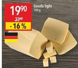Sýr Gouda light