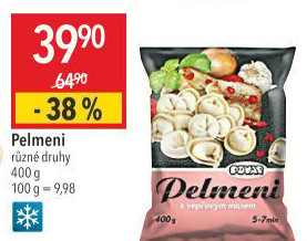 Těstoviny plněnémražené Pelmeni Povar