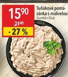 Tuňáková pomazánka s makrelou
