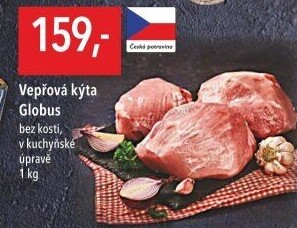 Vepřová kýta bez kosti Globus