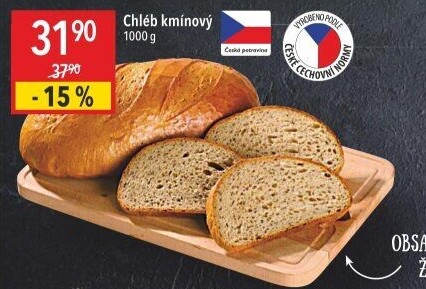 Chléb kmínový