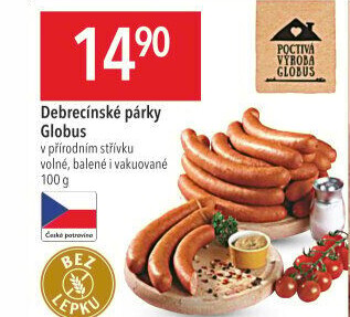Párky debrecínské Globus