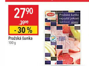 Šunka pražská nejvyšší jakosti LE&amp