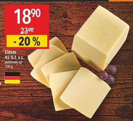 Sýr Eidam 45%