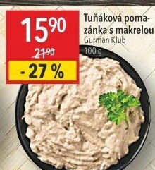 Tuňáková pomazánka s makrelou