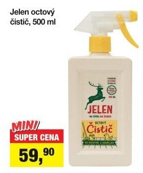 Čistič octový Jelen