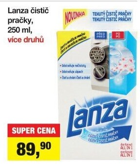 Čistič pračky Lanza