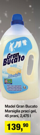 Prací gel Gran Bucato Madel