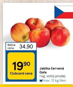 Jablka Gala