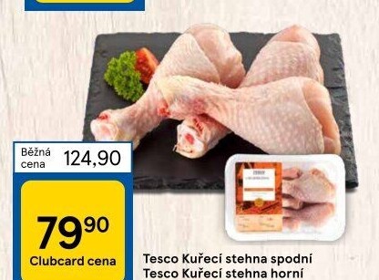 Kuřecí stehna Tesco