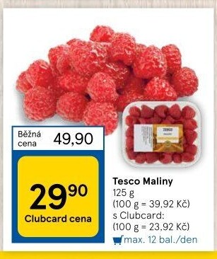 Maliny Tesco