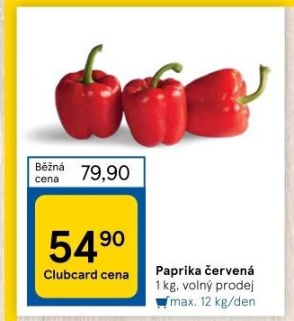 Paprika červená