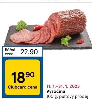 Salám Vysočina