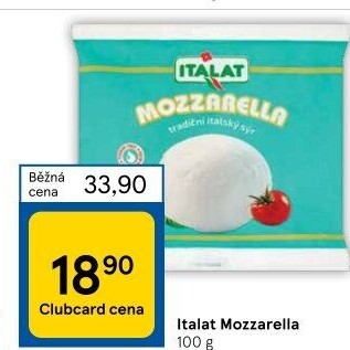 Sýr Mozzarella Italat