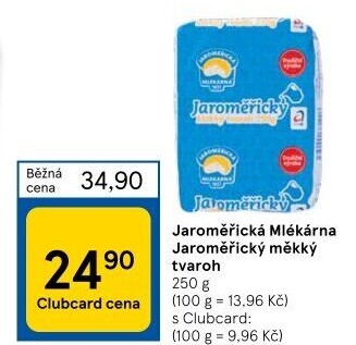 Tvaroh měkký Jaroměřický