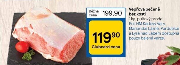 Vepřová pečeně bez kosti