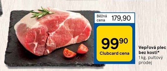 Vepřová plec bez kosti