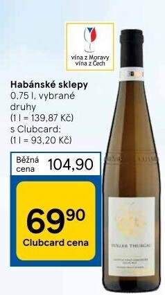 Vína Habánské sklepy