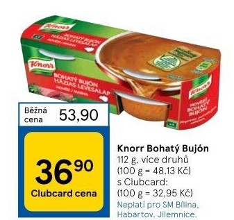 Bohatý bujon Knorr