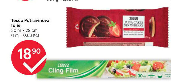 Fólie potravinová Tesco