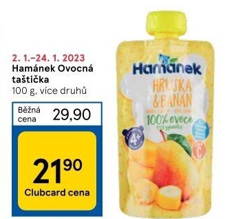 Kapsička ovocná Hamánek