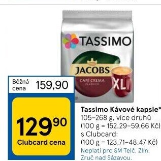 Kapsle Tassimo Jacobs