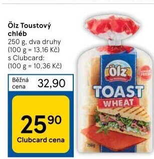 Toustový chléb Ölz