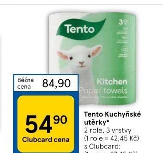 Utěrky kuchyňské 3vrstvé Tento