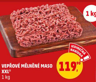 Maso mleté vepřové
