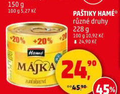 Paštiky Hamé