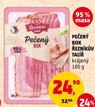 Pečený bok Řezníkův talíř