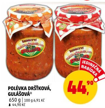 Polévka dršťková Řeznictví Kněždub Náhlík&amp