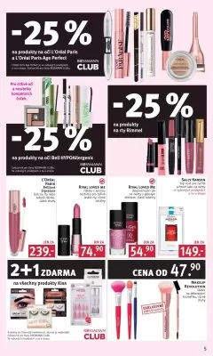 akční leták ROSSMANN drogerie 18.1.2023-31.1.2023