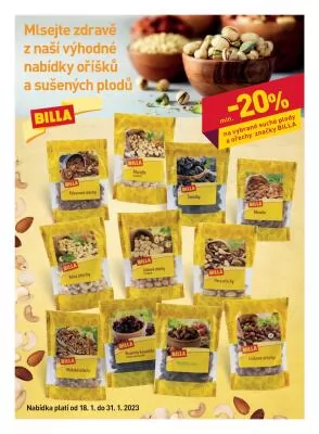 akční leták BILLA 18.1.2023-24.1.2023