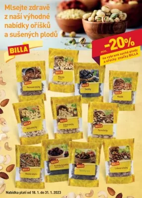 akční leták BILLA 18.1.2023-24.1.2023