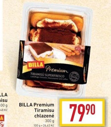 Dezert tiramisu Premium Billa