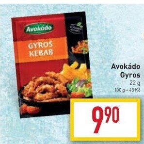 Koření Gyros - Kebab Avokádo