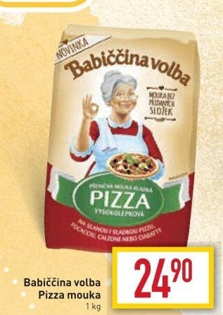 Mouka na pizzu Babiččina volba