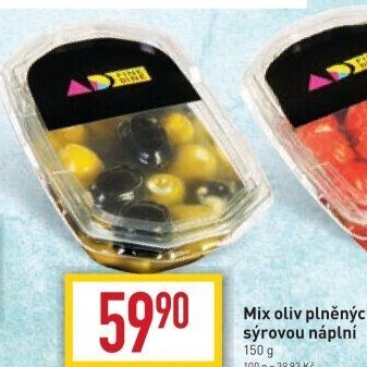 Olivy plněné mix Fine Dine